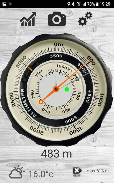Altimeter professional screenshot 1