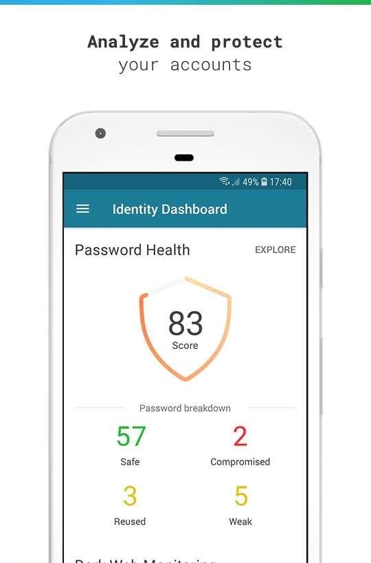Dashlane Password Manager preview 3