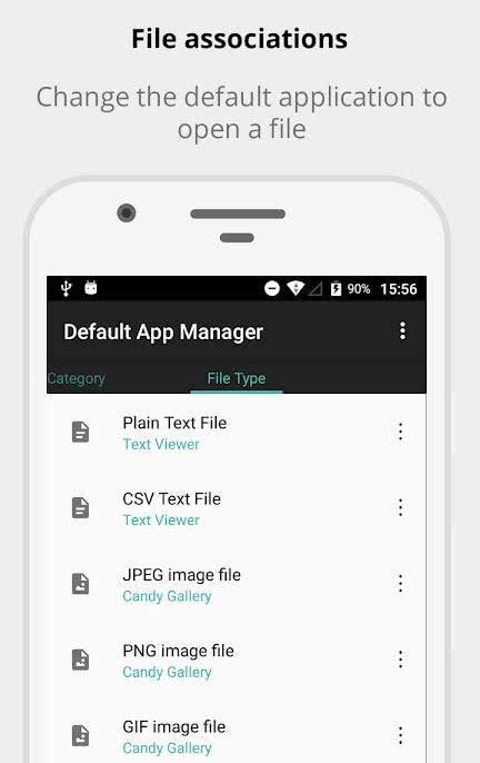 Default App Manager screenshot 2