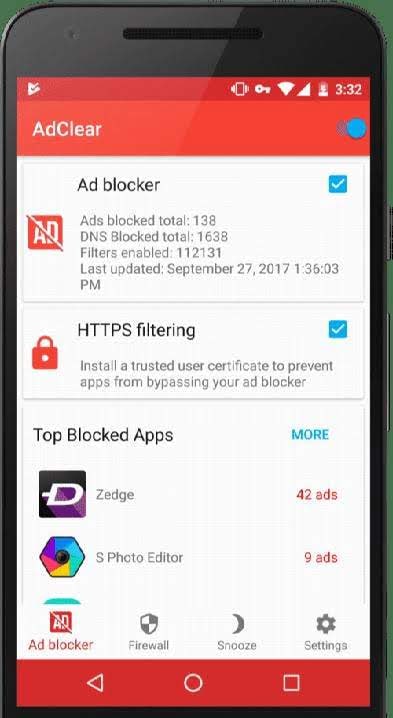 AdClear screenshot 2