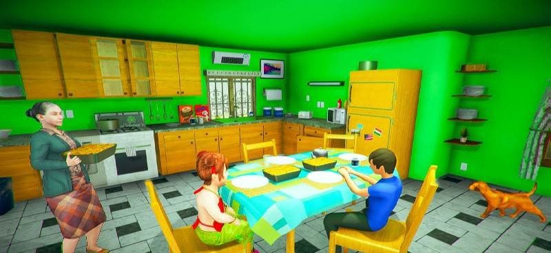 Virtual Rich Granny Simulator - Screenshot 3