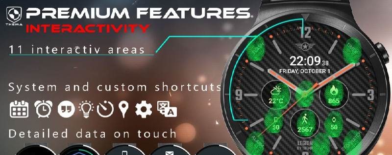 Legion Watch Face screenshot 3