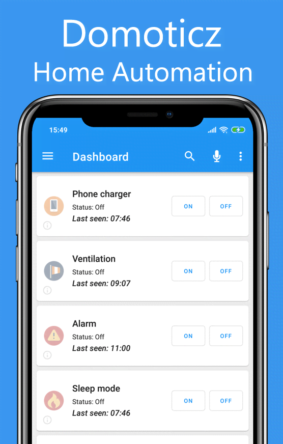 Domoticz - Home Automation Screenshot 1