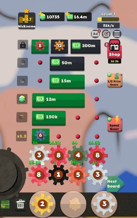 Idle Gear Factory Tycoon screenshot 1