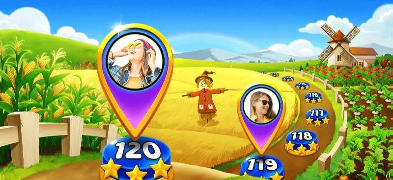 Farm Journey - Tripeaks Solitaire screenshot 3