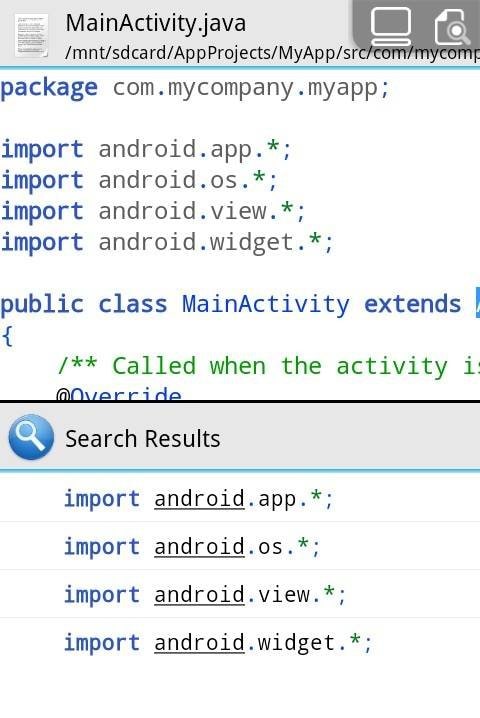 AIDE NDK Binaries (for Android) screenshot 4
