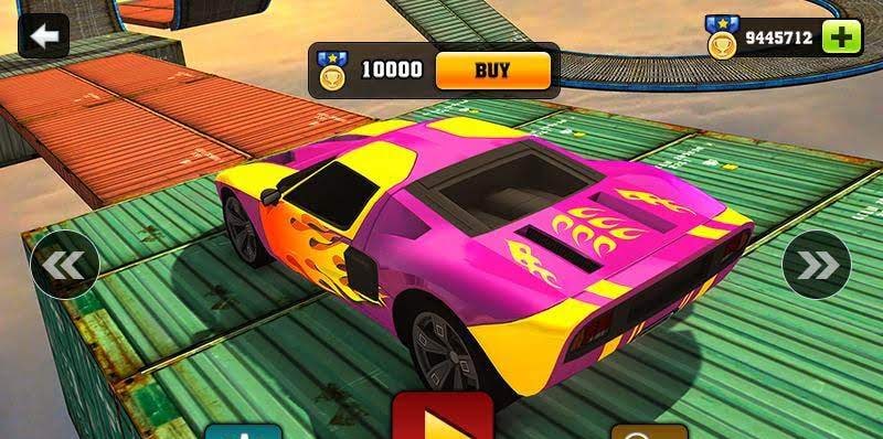 Crazy Ramp Car Stunt Master 3D gameplay screenshot 3