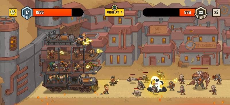 Steampunk Camp Defense screenshot 1