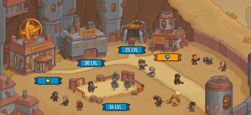 Steampunk Camp Defense screenshot 3
