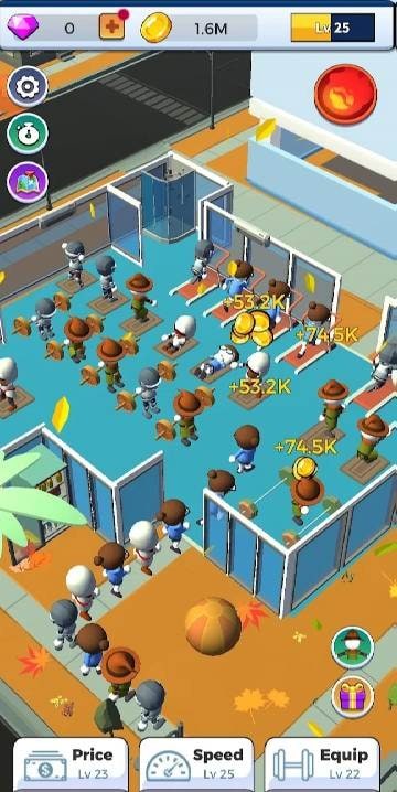 Idle Gym Club Tycoon preview image 1