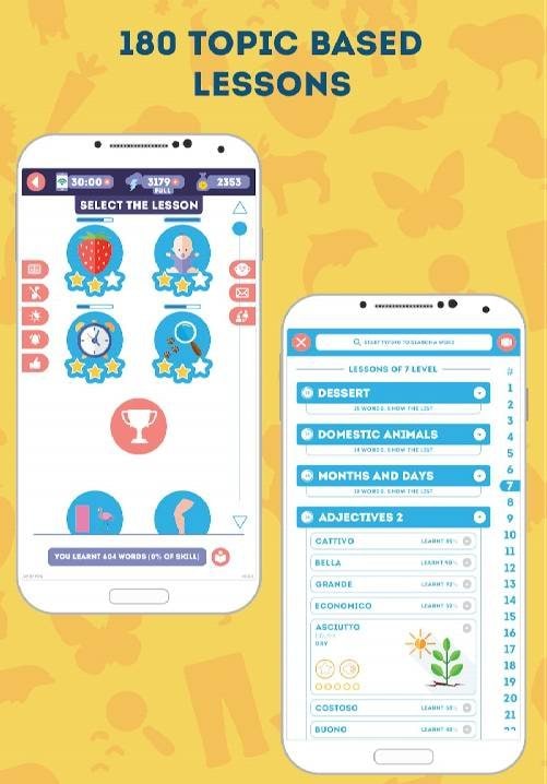 Italian for Beginners app screenshot 3