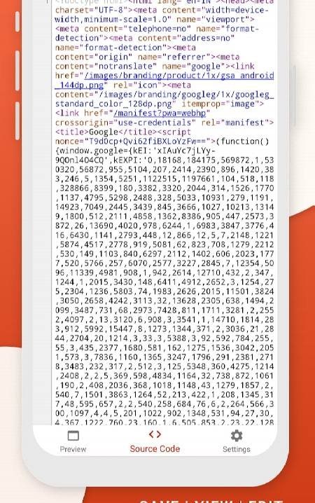 HTML Source Code Viewer Websit screenshot 3