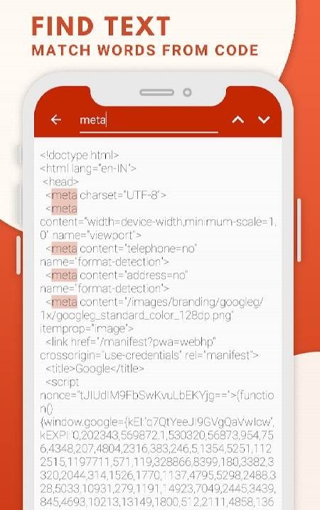HTML Source Code Viewer Websit screenshot 2