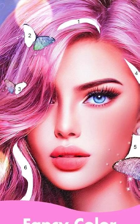 Fancy Color - Paint By Number screenshot 1