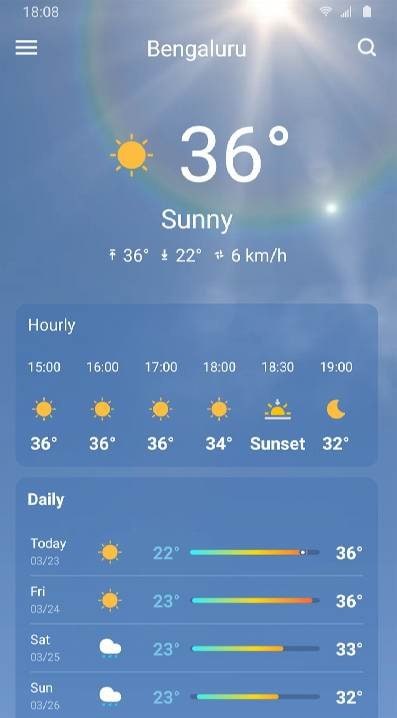 Live Weather Forecast - Radar screenshot 1