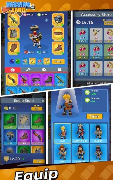 Missing Land : Shoot&Loot RPG gameplay screenshot 3