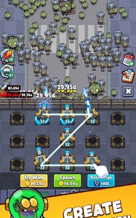 Merge Cannon - Idle zombie war screenshot 3