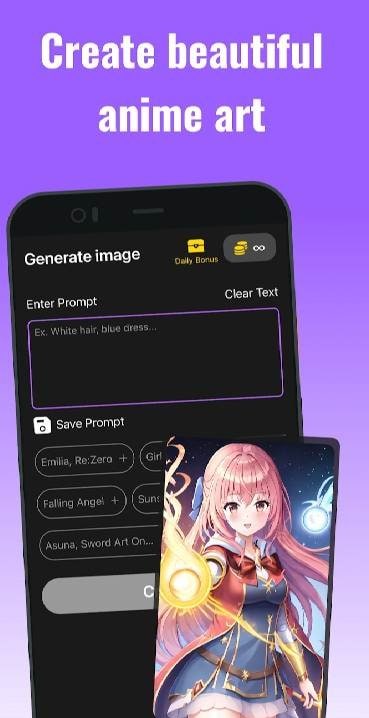 AI Image Generator - Anime Art screenshot 1