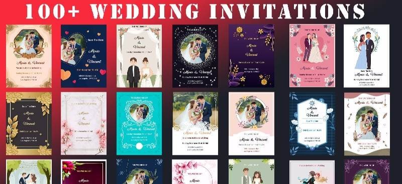 Wedding Invitation Card Maker screenshot 1