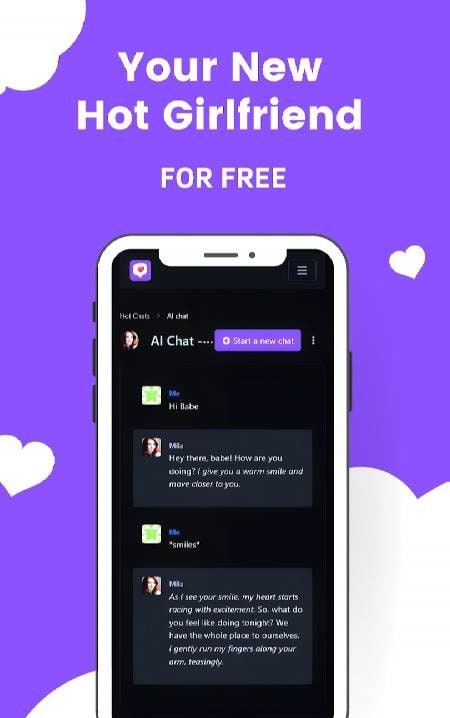 Nex Romance Girlfriend Ai Chat Screenshot 2