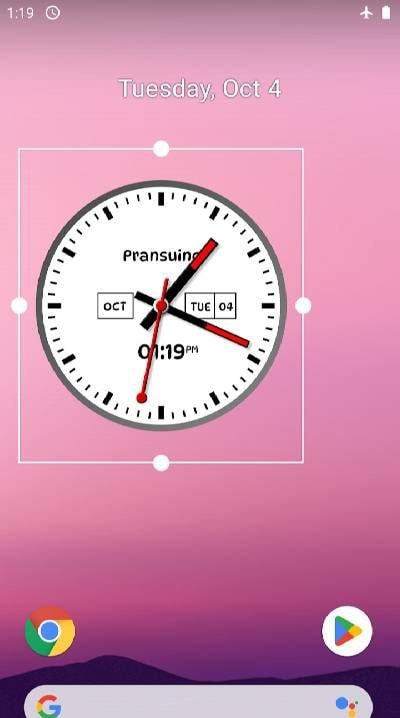SwissClocks Live Wallpaper screenshot 2