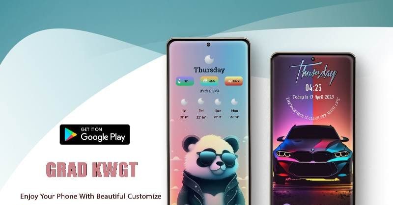 Grad KWGT screenshot 2