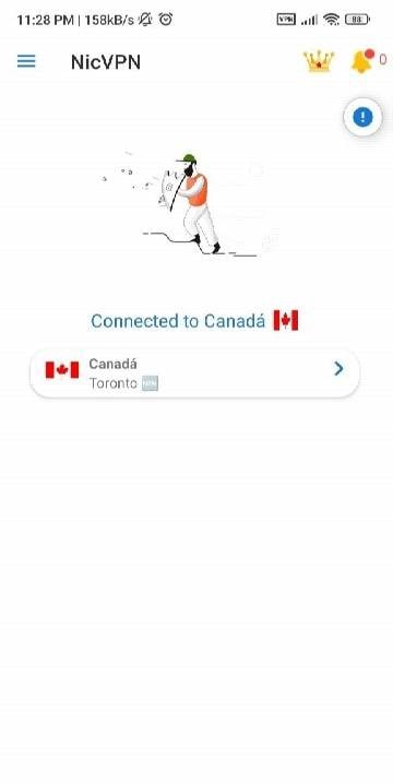 NicVPN screenshot 1
