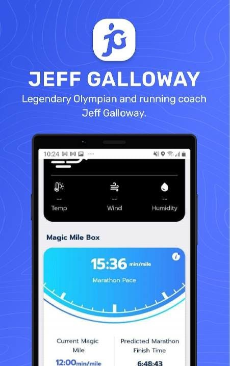 Jeff Galloway Run Walk Run screenshot 1