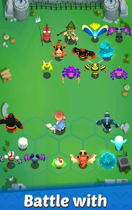 Battle Tamer : Monster Tactics gameplay screenshot 3