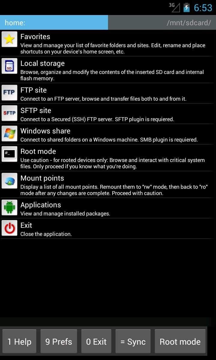 Ghost Commander File Manager screenshot 4