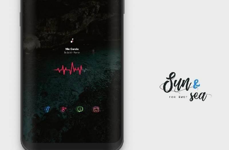 Sun & Sea for KWGT screenshot 3