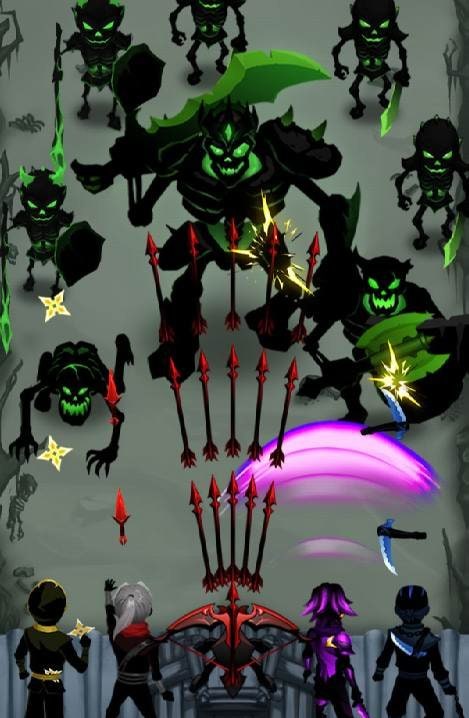 Shadow Hero: Idle Defense War screenshot 1