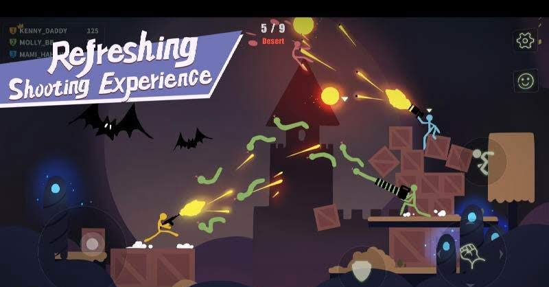 Stick Fight: The Game Mobile gameplay screenshot 3