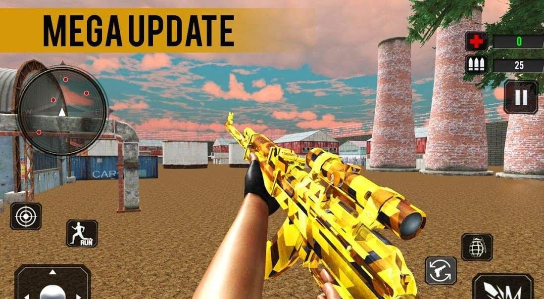 Counter Terrorist Stealth Mission Battleground War screenshot 2