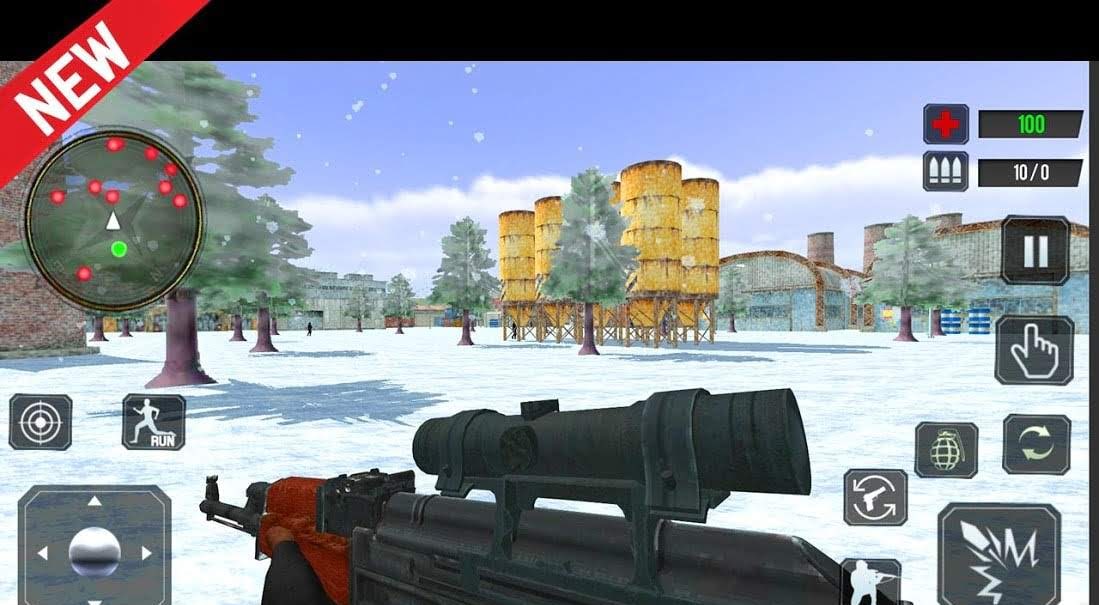 Counter Terrorist Stealth Mission Battleground War screenshot 1