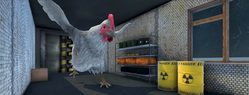 Chicken Feet: Scary Escape gameplay screenshot 1