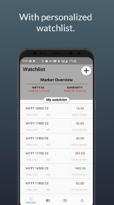 NIOTA: Virtual Option Trading screenshot 2