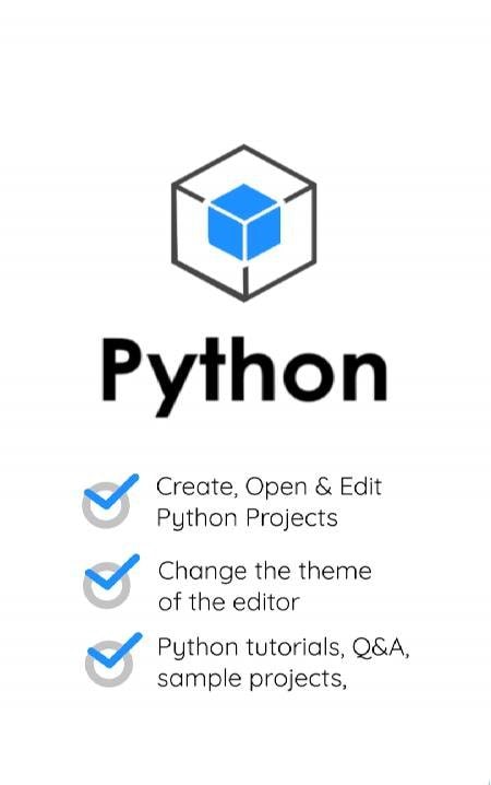 Python IDE Mobile Editor - Pro screenshot 1