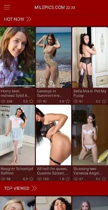 MilePics (18+) screenshot 2