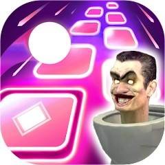 Skibidi Toilet Music Tiles Hop