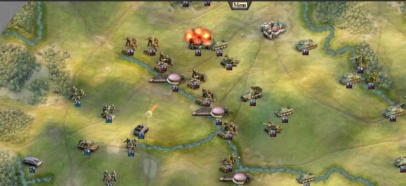 Frontline: Panzers & Generals gameplay screenshot 1