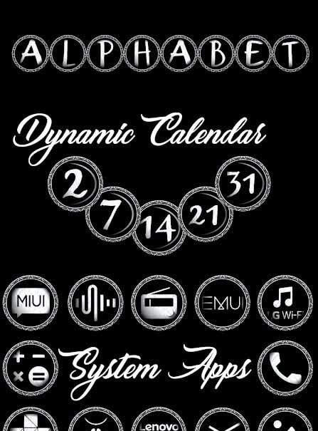 Black Army Diamond - Icon Pack - Fresh dashboard screenshot 4