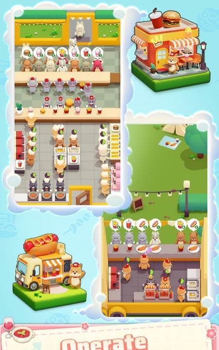Animal Snack Town screenshot 2