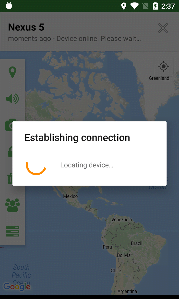 Where's My Droid screenshot 4