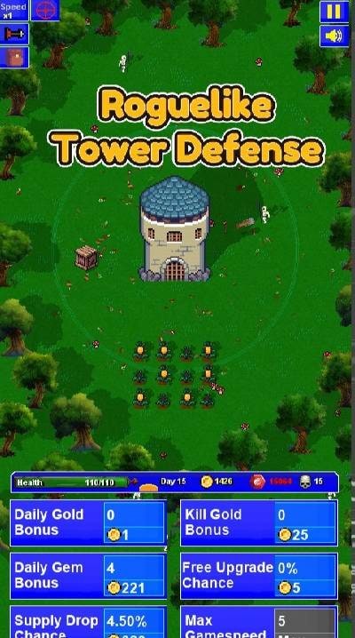 Lone Tower Roguelite Defense screenshot 1