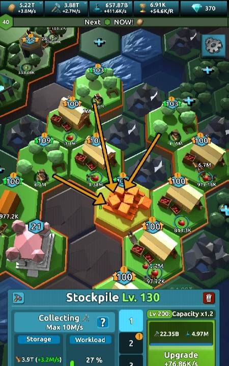 Idle Kingdom Clicker screenshot 4