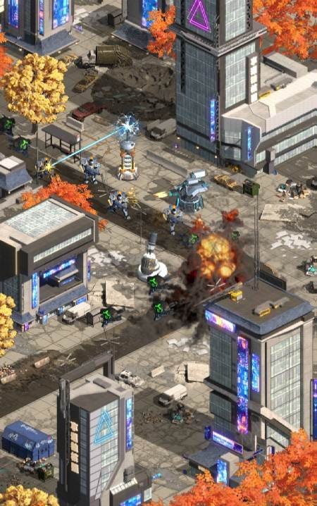 First screenshot of Protect & Defense Sci-Fi Cyber