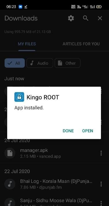 Kingo Root screenshot 3