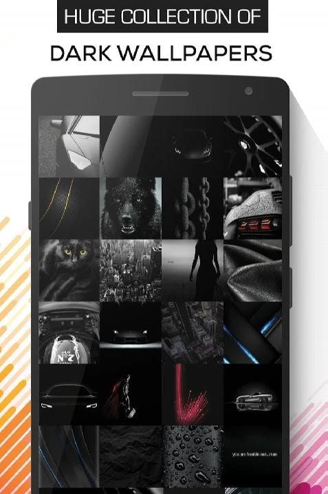 Blacker Wallpapers in 4K screenshot 1