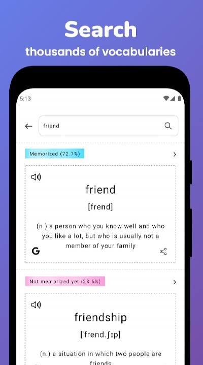 Memorize: Learn TOEIC Vocabulary with Flashcards screenshot 4